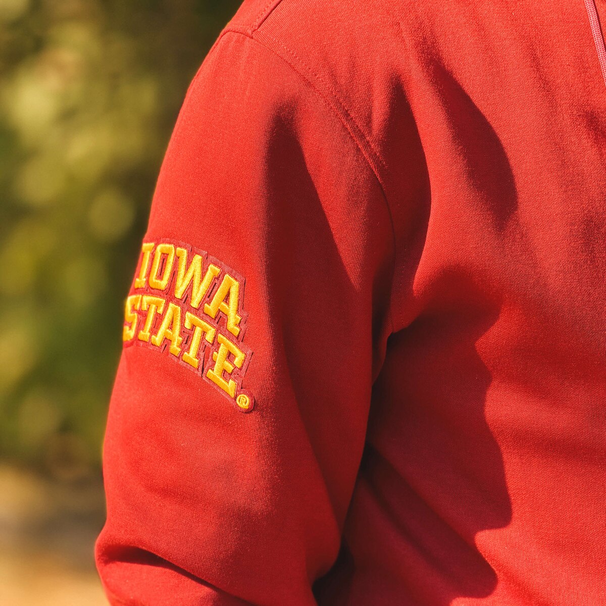 Pro Standard I-State Cardinal Full Zip Hoodie